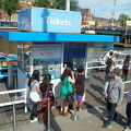 Canal cruise ticket booth